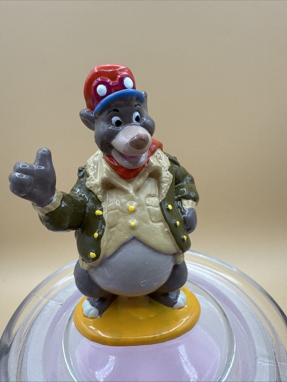 Bullyland Disney Baloo the Bear • PVC Figure Applause Tail Spin Cartoon